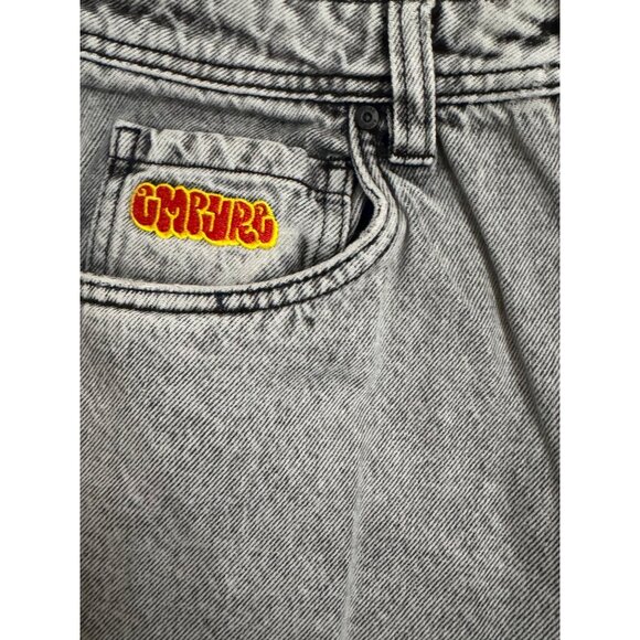 VTG Empyre Baggy Relax Men's Jeans Size 28 Stone Wash Gray - Picture 3 of 7
